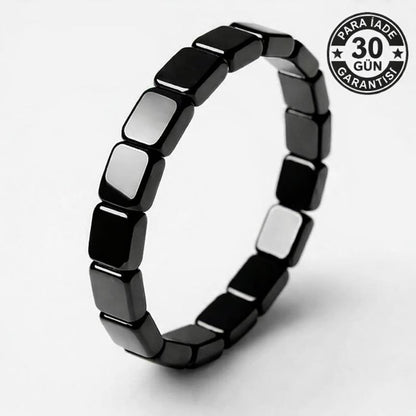 Hemios® Hematit Erkek Güç Bilekliği